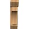 Ekena Millwork Westlake Slat Rough Sawn Bracket w/ Offset Brace, Western Red Cedar, 8"W x 26"D x 30"H BKT0806X26X30WTL06RWR - alternate 3
